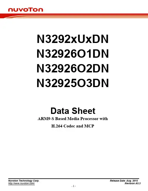 N3292x Data Sheet - A5.3