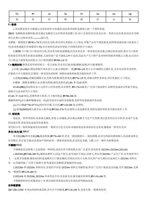 材料性能