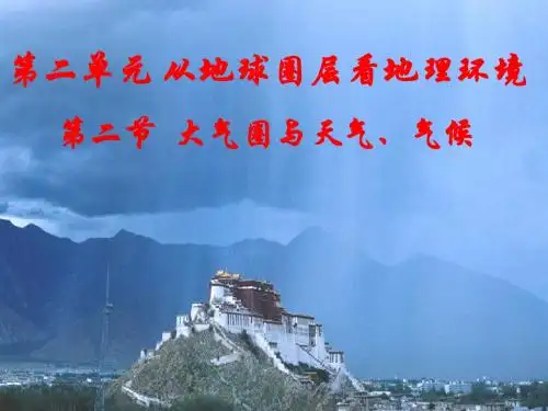 大气的组成以及大气受热