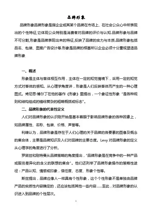 品牌形象