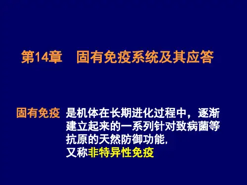 固有免疫系统及其应答