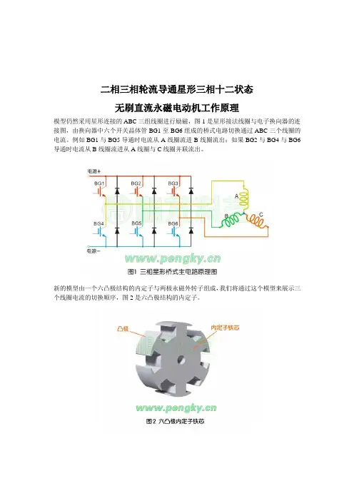 无刷直流永磁电动机原理