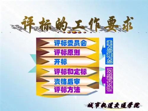 评标委员会.