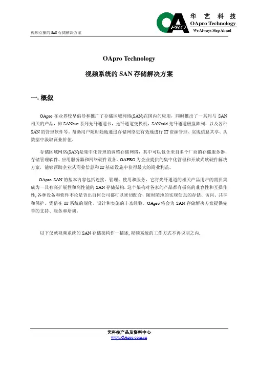 SAN方案