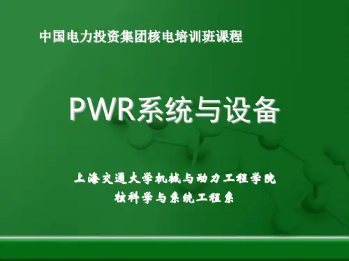 PWR系统与设备_二回路及其辅助系统