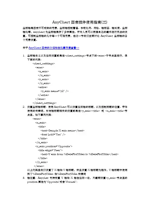 AnyChart图表控件使用指南(三)