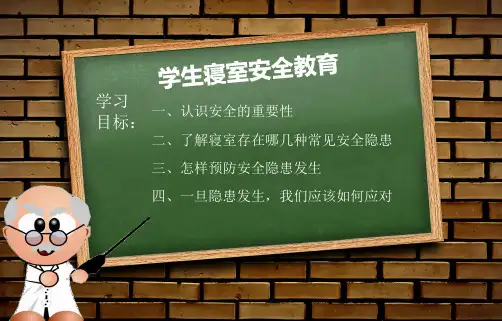 学生宿舍安全教育