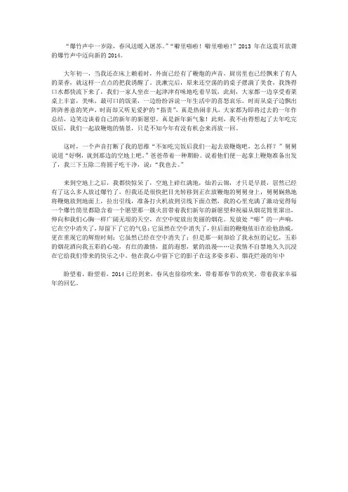 我家幸福年