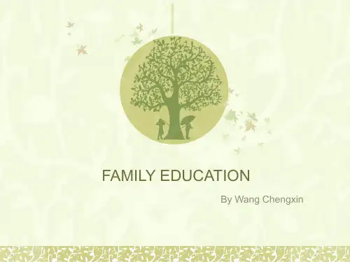 FAMILY EDUCATION