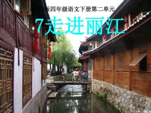 7《走进丽江》