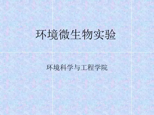 环境微生物