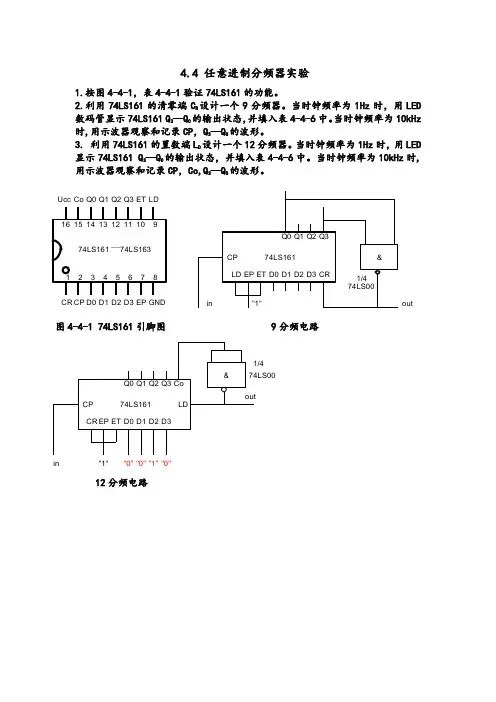 11.任意进制分频器