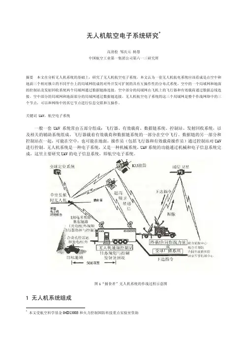 无人机航空电子系统研究