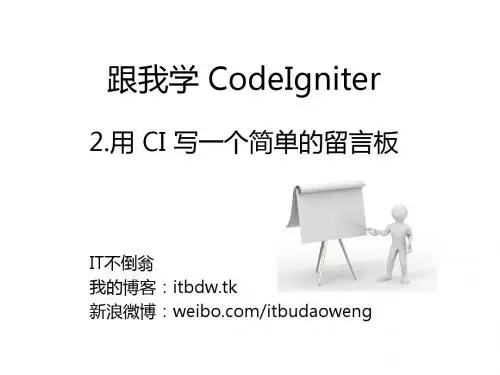 PHP框架之CodeIgniter 第2讲 用CI写一个简单的留言板