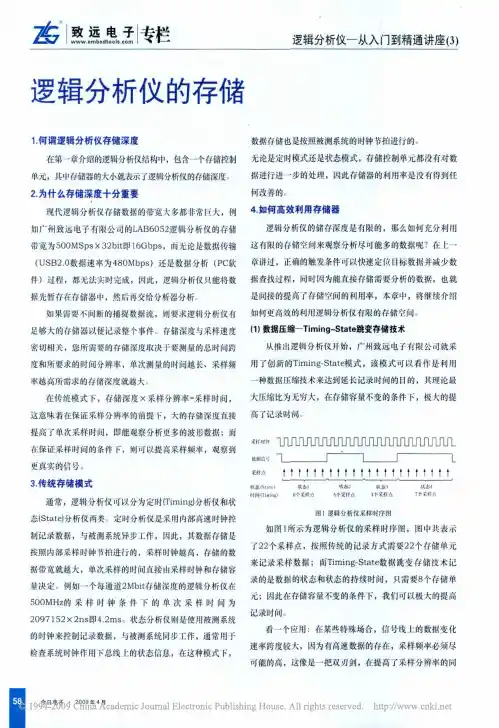 逻辑分析仪_从入门到精通讲座_3_逻辑分析仪的存储