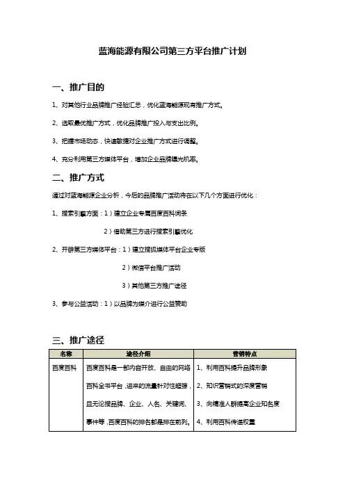 企业怎么用免费的第三方平台推广,看一下就明白!