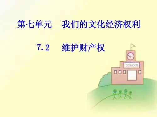 《维护财产权》课件1