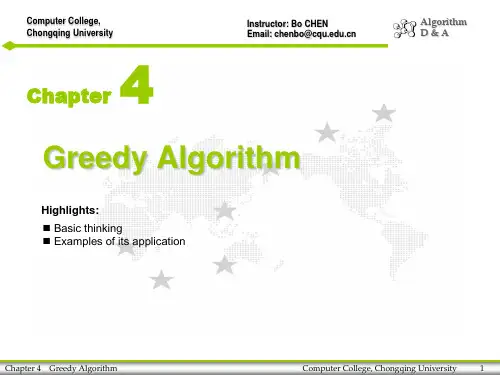 4 Greedy Algorithm