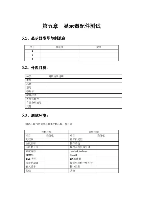 应用Aida64 Extreme Edition对显示器配件进行测试图解