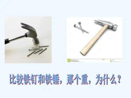 物理【人教版教材】八年级上第六章第一节质量 上课课件