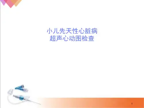 小儿先天性心脏病超声诊断(课堂PPT)