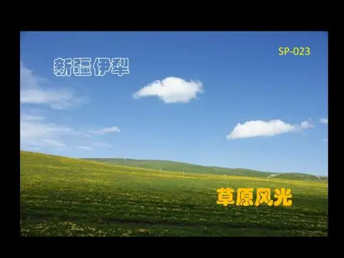 伊犁草原风光好