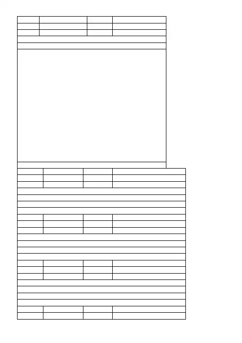 公司架构及岗位工作职责责任