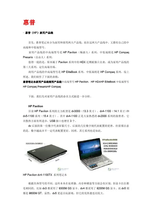 笔记本10大品牌
