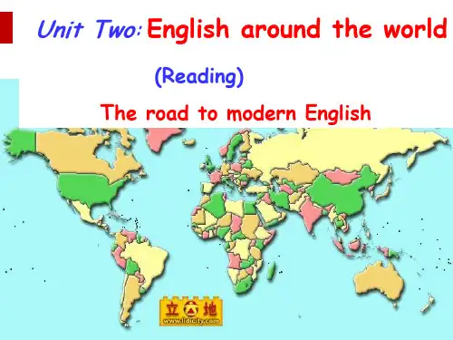 人教版高中英语必修一unit课件.ppt