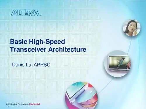 Basic High-Speed Transceiver Architecture