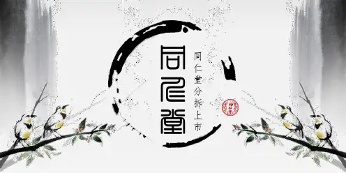 同仁堂分拆上市案例分析