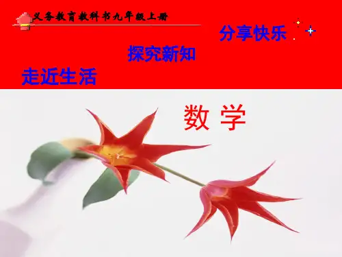 人教版九年级数学上册课件：24.2.1 点与圆的位置关系(共35张PPT)