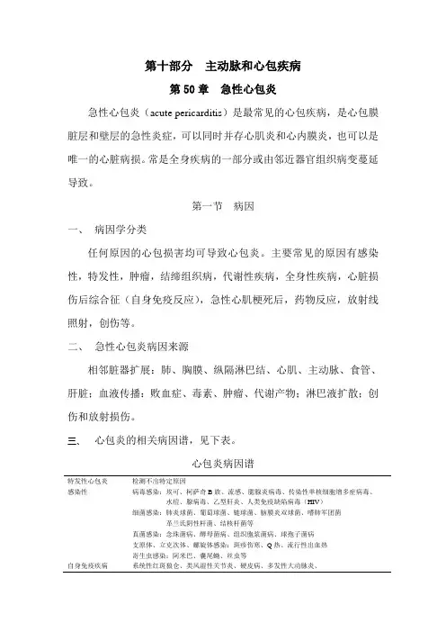 急性心包炎