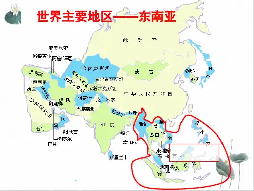 通用高考地理PPT课件(原文)-世界地理部分-东南亚