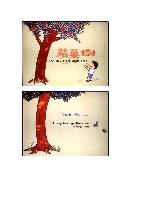 男孩与苹果树