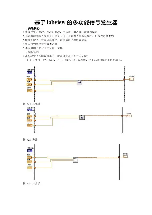 基于labview的多功能信号发生器