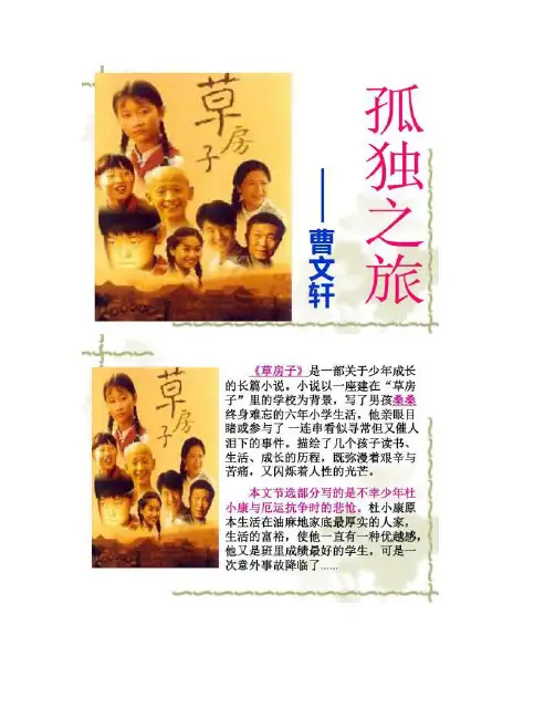 孤独之旅最新优秀课件.