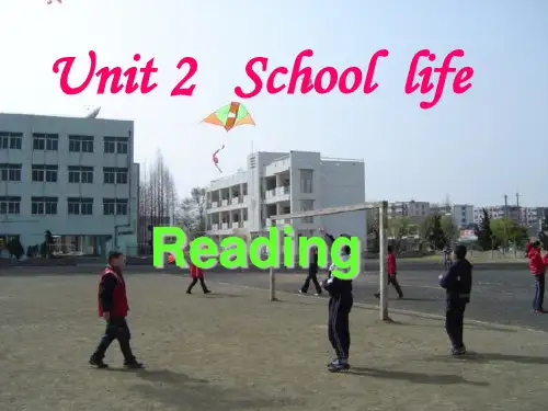 8A Unit 2  Reading