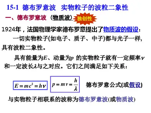 大学物理15 量子物理基础1