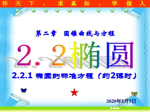 2.2.1椭圆的标准方程.ppt