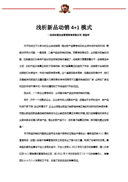 快消品营销方案