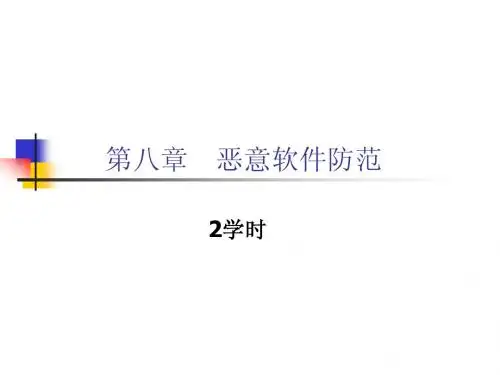 第8章恶意软件