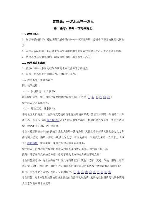 一方水土养一方人 2