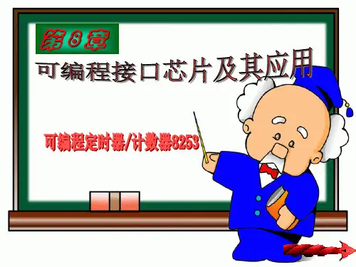 微机原理与接口技术(8定时器计数器)