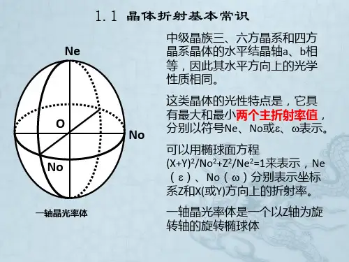偏光镜及镜下矿片观察