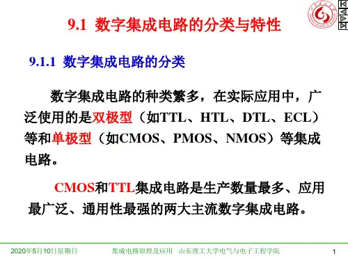 数字集成电路及其应用实例