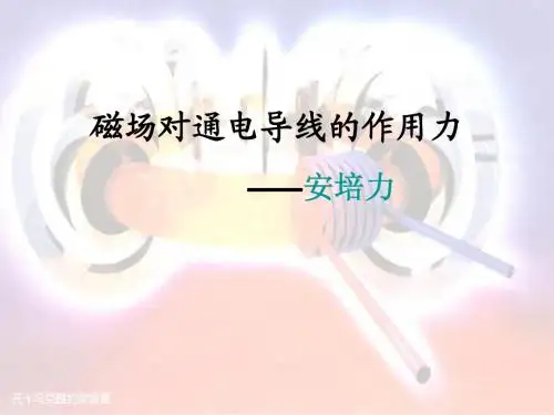 磁场对通电导线的作用力