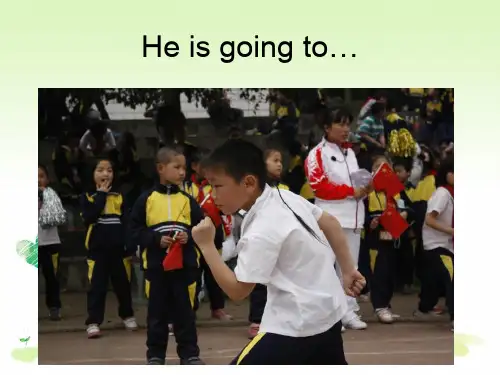 外研版三年级起点四年级英语上册 Module 9 Unit 1 Are you going to run on Sports Day课件