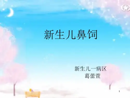 新生儿鼻饲PPT课件