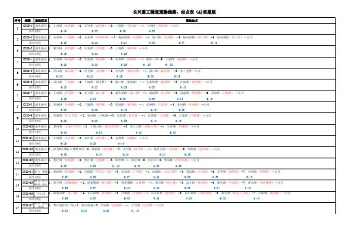 公司班车路线(上海江南长兴重工)A方案